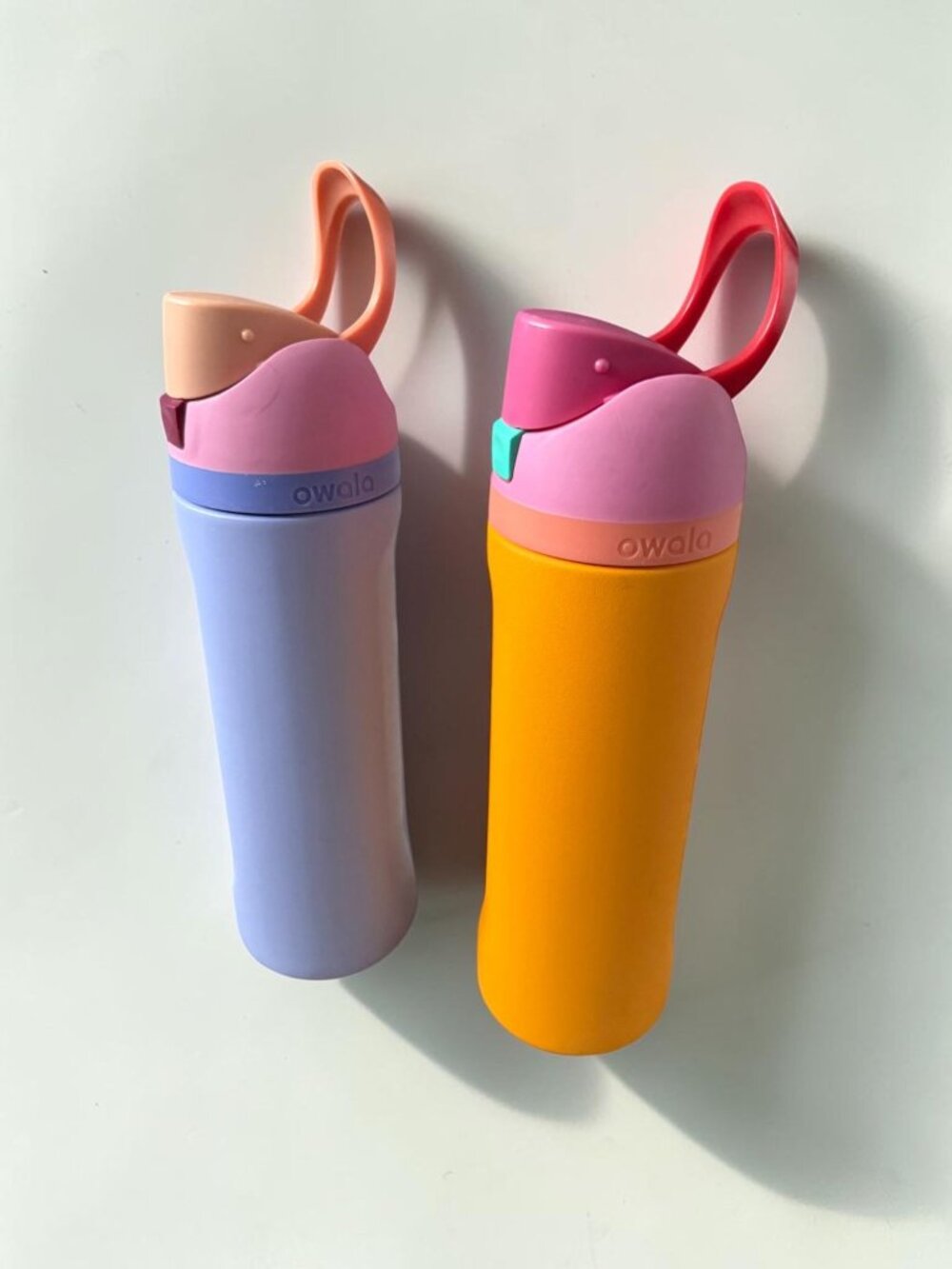 OWALA Lot of 2 Multicolor Stainless Steel Waterbottles
